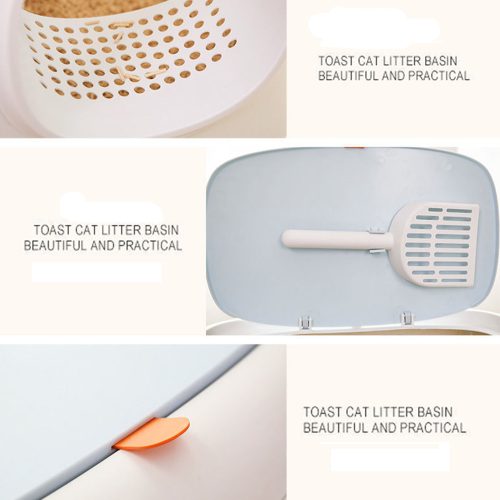 Misam Factory Semi Closed Cat Litter Box With Sifter