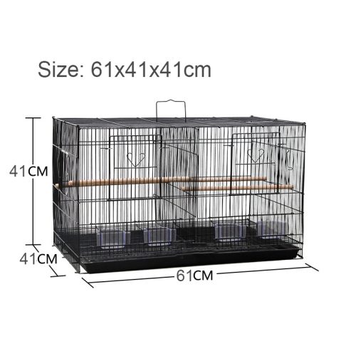 Misam Birdcage With Partition