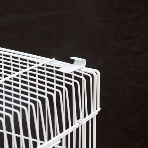 Misam White Divider Birdcages