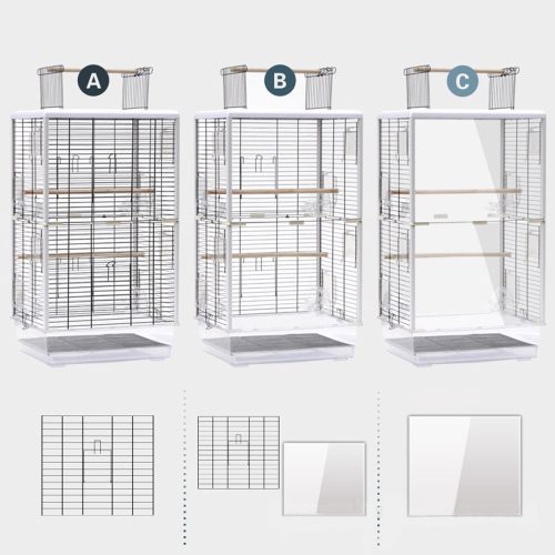 Misam Big Acrylic Bird Cage