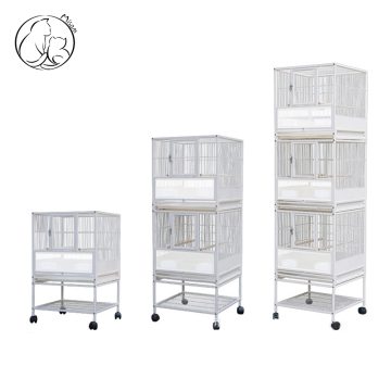 Misam Lot of 3 Stackable Breeding Birdcage