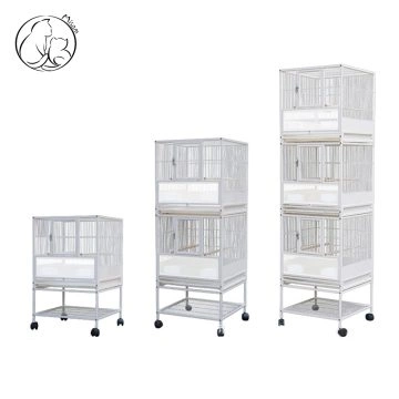 Misam Lot of 3 Stackable Breeding Birdcage