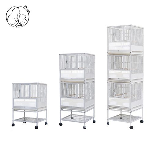 Misam Lot of 3 Stackable Breeding Birdcage