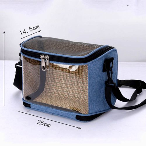 Misam Transperant Bird Carrier Bag
