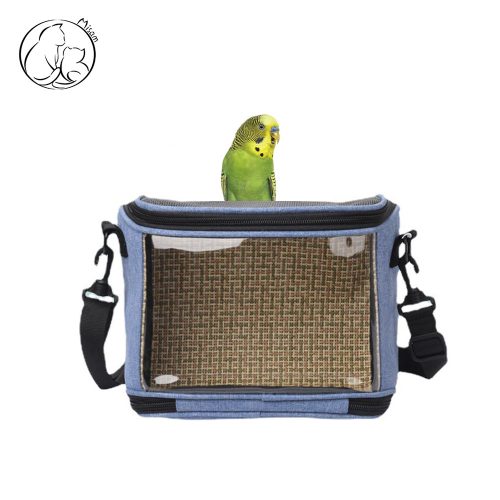 Misam Transperant Bird Carrier Bag