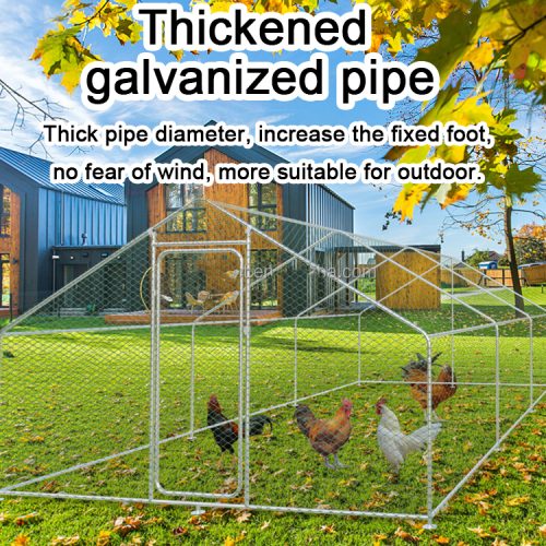 Misam Large Metal Chicken Coops