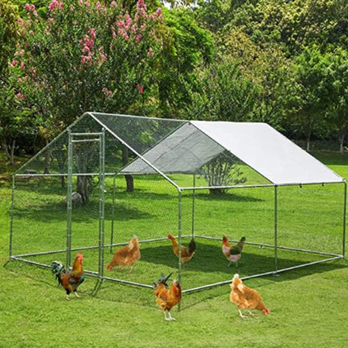 Misam Large Metal Chicken Coops