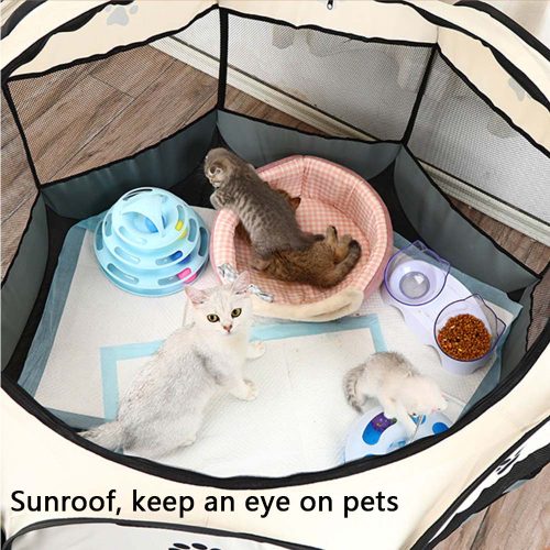 Misam Foldable cat/dog playpen