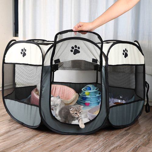 Misam Foldable cat/dog playpen