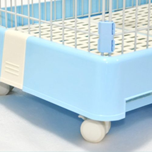 Misam Heavy Duty Plastic Floor Dog Cage