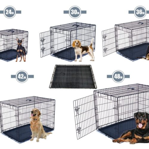Misam Dog Crate With Tray