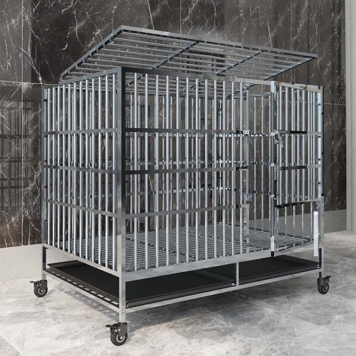 Misam Heavy Duty Stainless Steel Dog Cage