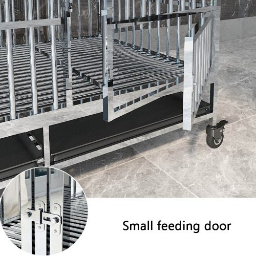 Misam Heavy Duty Stainless Steel Dog Cage