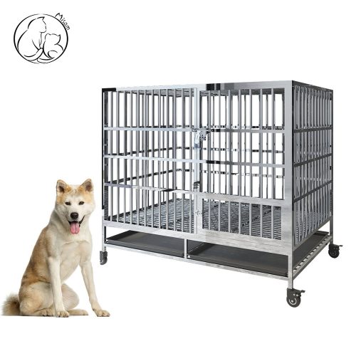 Misam Heavy Duty Stainless Steel Dog Cage