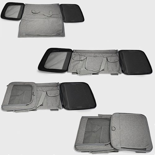 Misam Pet Travel Carrier on Wheels