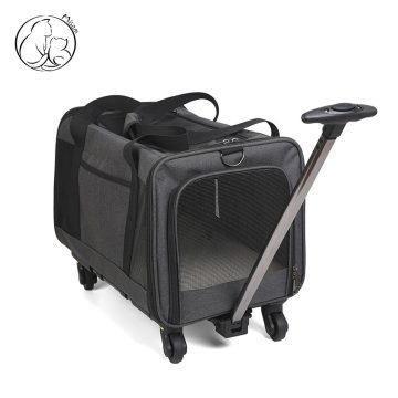 Misam Pet Carrier on Wheels-Small size