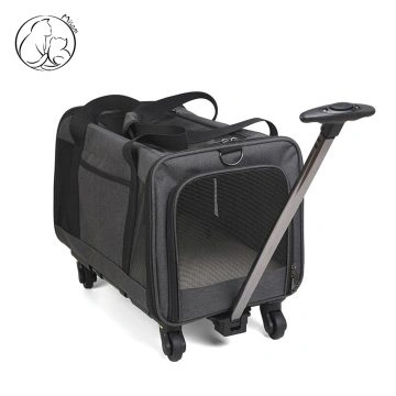 Misam Pet Carrier on Wheels-Small size