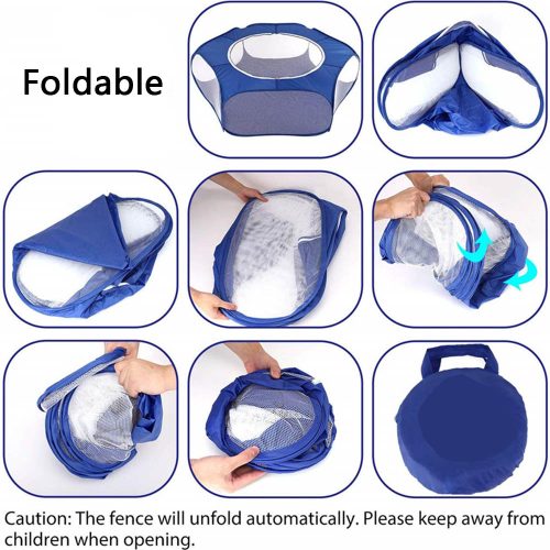 Misam Small Animal Fabric Playpen