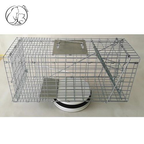 Misam Galvanized Collapsible Humane Animal Trap cage